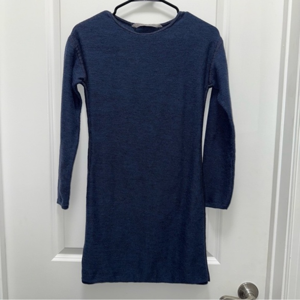 Athleta Blue Sweater Dress